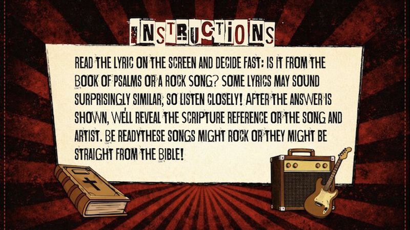 Song of Psalms or Rock Song